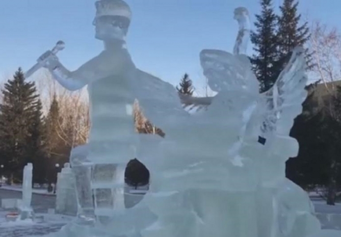 Скульптуру Димаша создал художник из Кокшетау