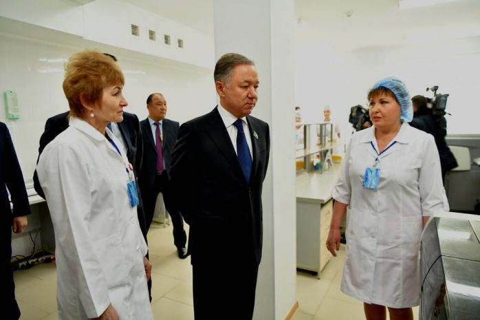 Нигматулин встретился с медиками Костанайской области