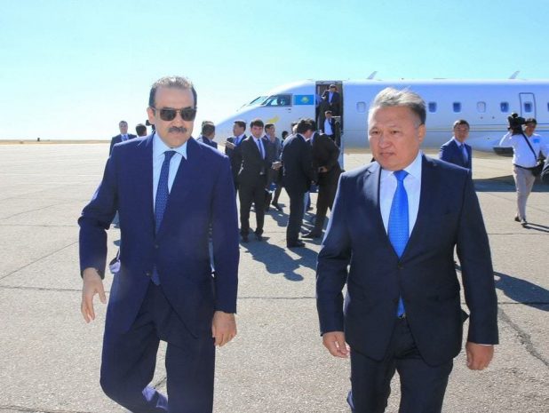 Рабочая поездка Карима Масимова в Жезказган (ФОТО)