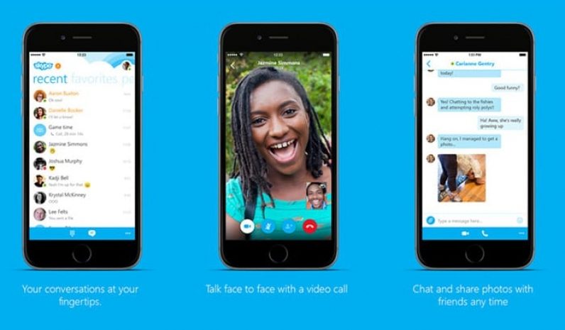 Skype для iPhone научился сохранять фотографии