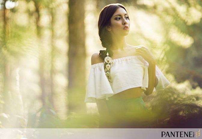 Выставка Юлии Скобелевой для Pantene