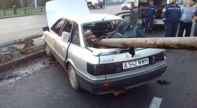 В Алматы сон водителя привел к трагедии на дороге