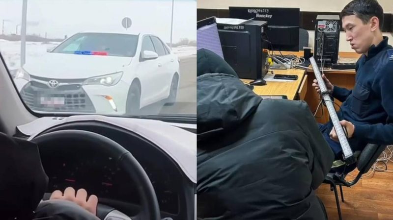 Ақтөбеде автошеру қатысушыларына 28 хаттама толтырылды