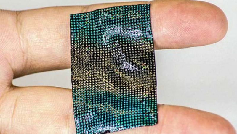 Пластырь из кристаллов будет следить за здоровьем