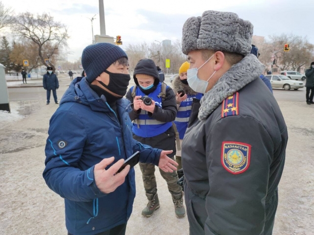 В день выборов полиция предотвратила незаконный митинг