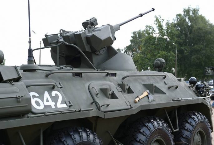 Украинские БТРы атаковали Константиновку