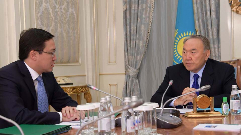 Нурсултан Назарбаев принял главу Нацбанка