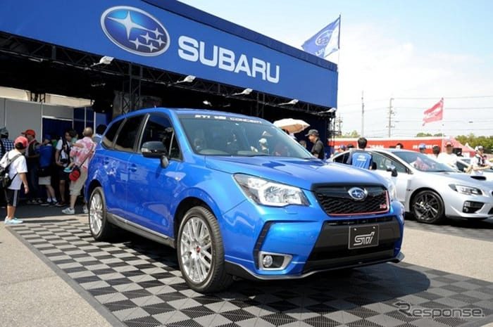 Дебютировал Subaru Forester STI tS