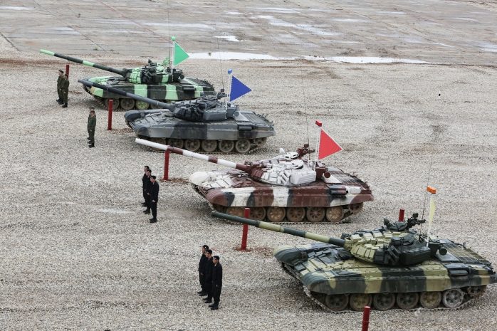 Казахстанская команда вышла в полуфинал «Танкового биатлона»