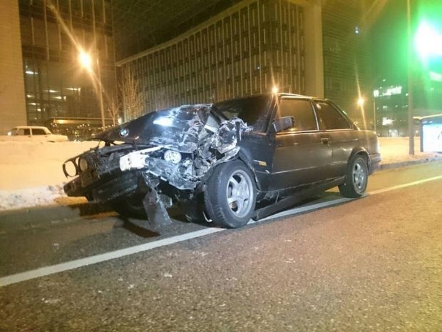 В Алматы участник ДТП исчез при странных обстоятельствах