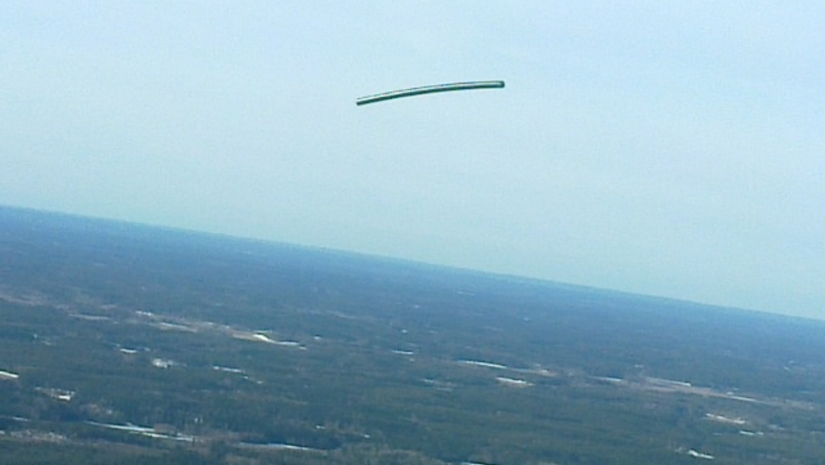 НЛО упал в море в Индонезии