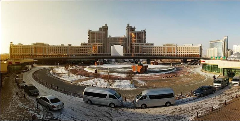 Круглая площадь Астаны стала жемчужиной СНГЭксклюзив