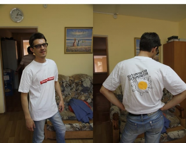 Фраза «Патамушта, патамушта» рвется в мир модыЭксклюзив