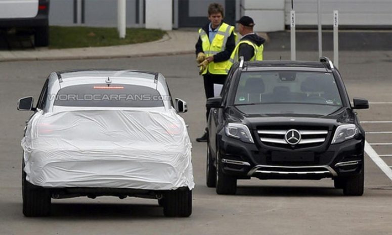 Mercedes завершает тесты конкурента BMW X6