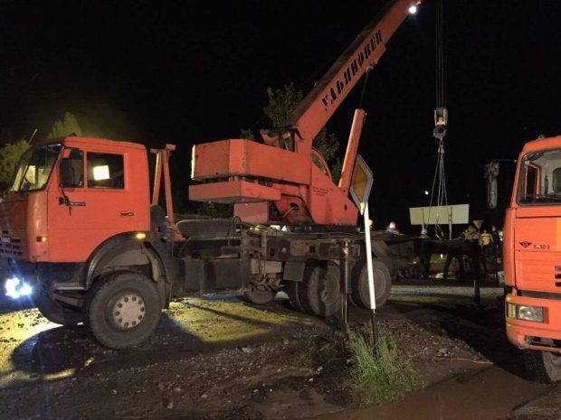 В реке Большая Алматинка поднялся уровень воды