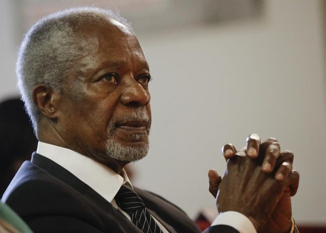 Скончался Кофи Аннан