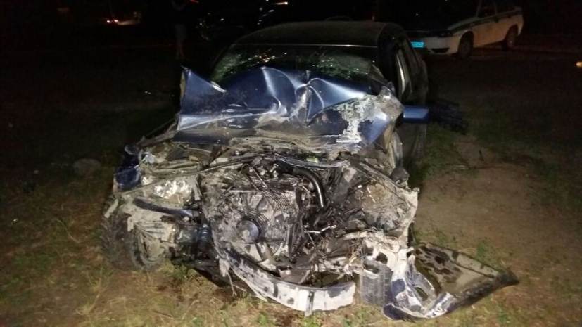 Ночная авария в Алматы – 6 пострадавших (ФОТО)