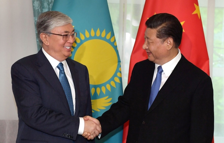 Касым-Жомарт Токаев встретился с председателем КНР