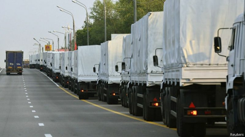 Десятую гуманитарную колонну для Донбасса сформируют к выходным