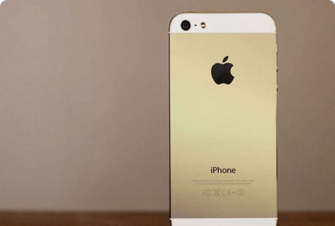 IPhone 5S засияет «золотом»
