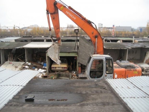 В Астане снесут 160 незаконных гаражей