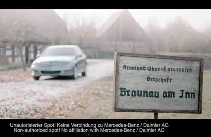 Mercedes не одобрил любительский рекламный ролик с Гитлером
