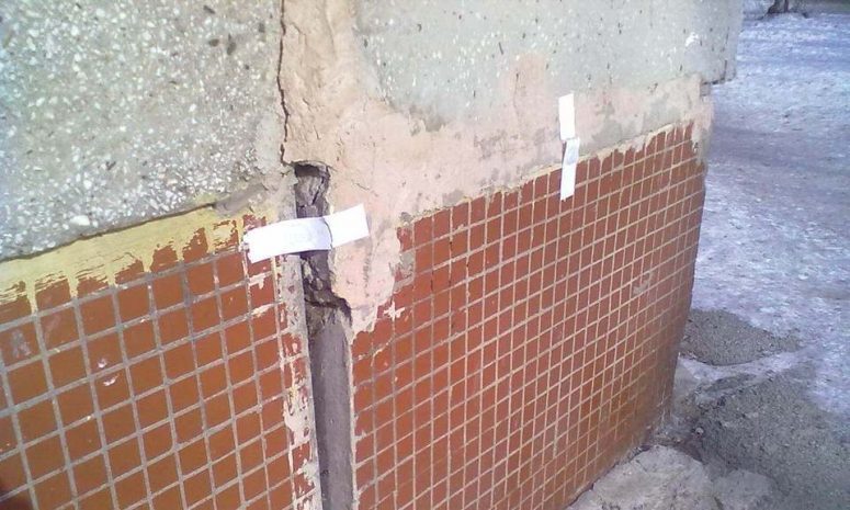 В Петропавловске новая девятиэтажка трещит по швам