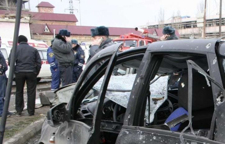 Взорвана машина чемпиона мира по кикбоксингу Руслана Абасова