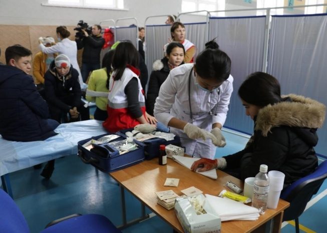 Республиканские учения по эвакуации населения «Коныс-2017» прошли в Алматы