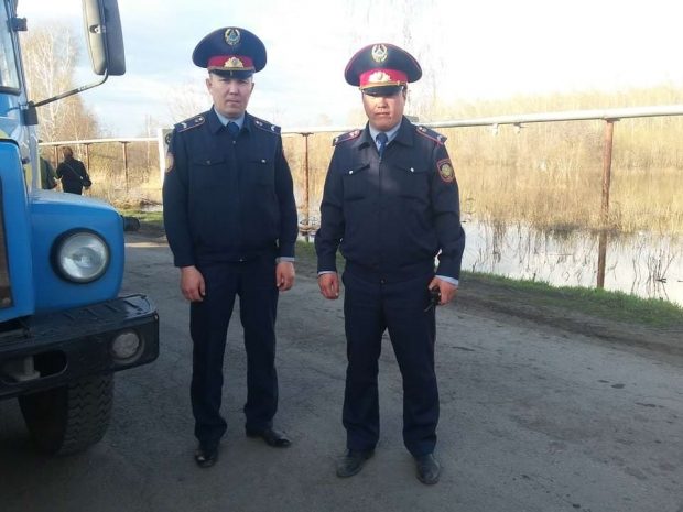 В зоне возможных затоплений круглосуточно дежурит полиция