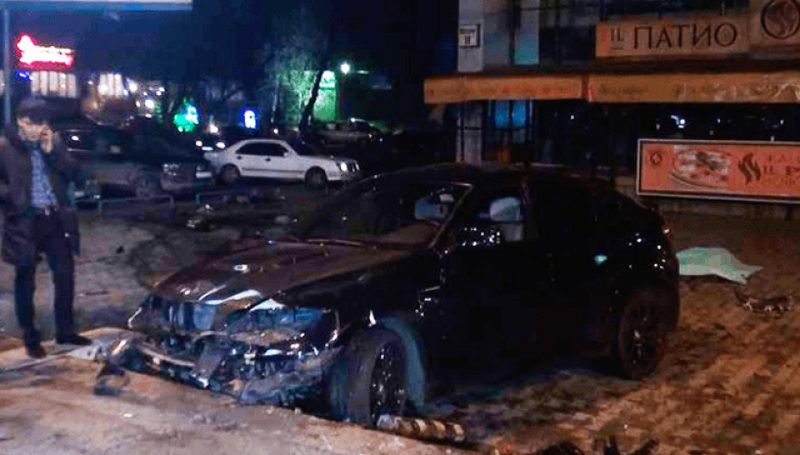 BMW X6 Максата Усенова был исправен