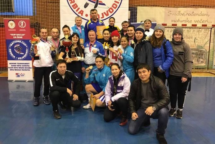 Казахстанские девушки заняли первое место на Кубке Наций