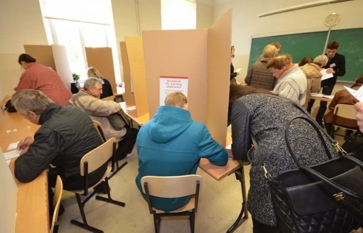 В Латвии проходят парламентские выборы