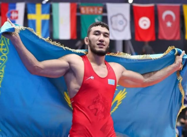 Казахстан выиграл два золота и три серебра на международном турнире по борьбе