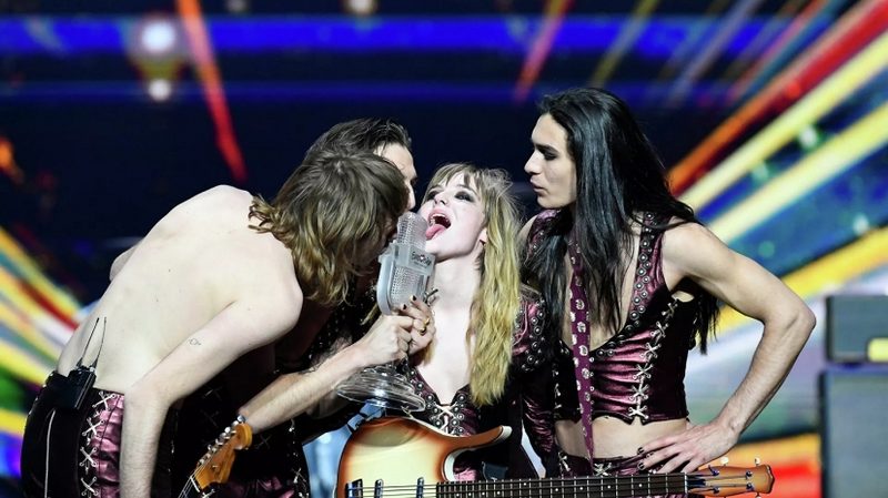 Победителем Евровидения стала итальянская группа Maneskin