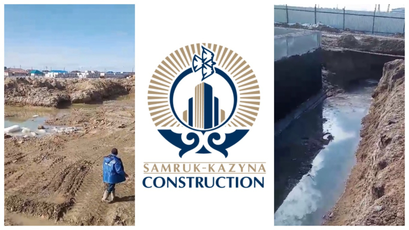 «Комфортную» школу на воде строят в Аягозе от Samruk-Kazyna Construction