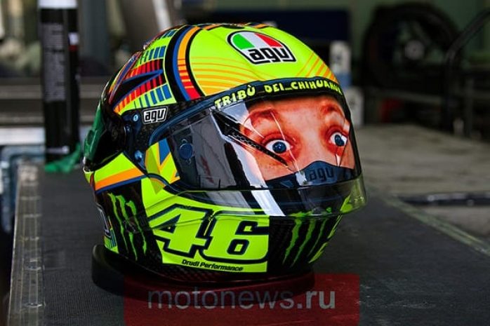 Стартуют продажи реплики шлема AGV Валентино Росси