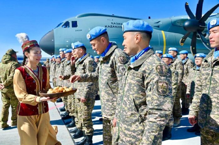 38 миротворцев вернулись с Голанских высот в Казахстан