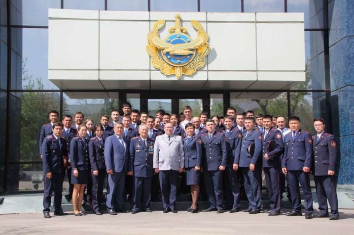 Слет молодых сотрудников полиции прошел в Астане