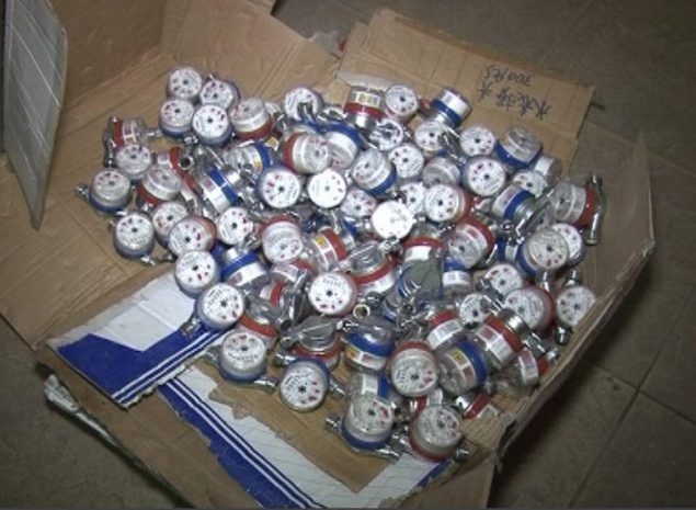 В ЮКО воры украли почти 500 счетчиков