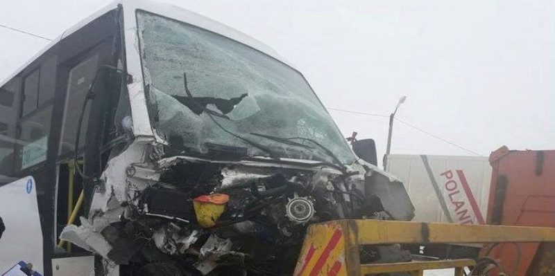 ДТП с пассажирским автобусом в ЗКО. 10 пострадавших