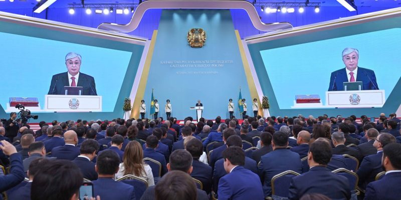 Опубликован полный текст выступления президента РК