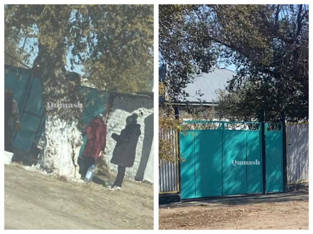 К приезду Токаева в Кызылорде учителя красят заборы