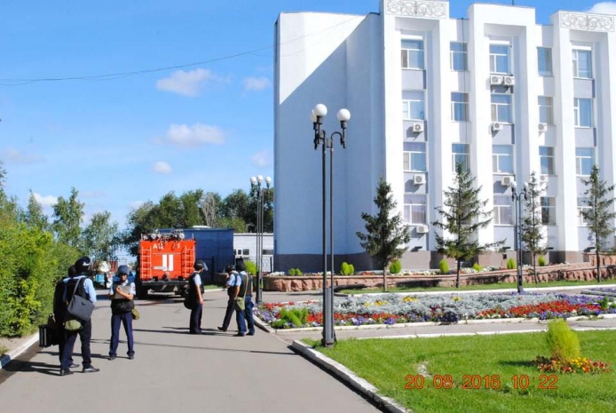 В Кокшетау проходят массовые антитеррористические учения