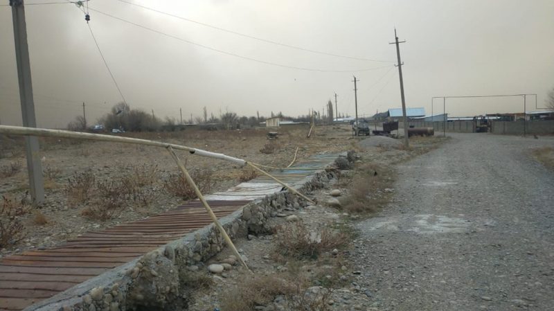 После урагана в Жамбылской области восстанавливают газопроводы