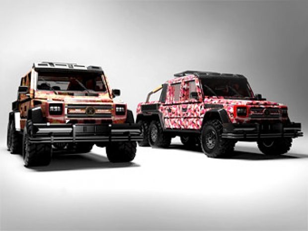 Dartz создал шестиколесный «Мерседес» в «русском» стиле