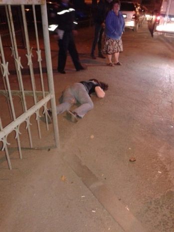 Попытка самоубийства в Алматы (ФОТО)