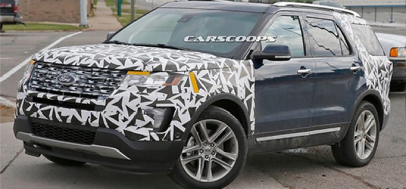 Рестайлинговый Ford Explorer представят в начале 2015 года