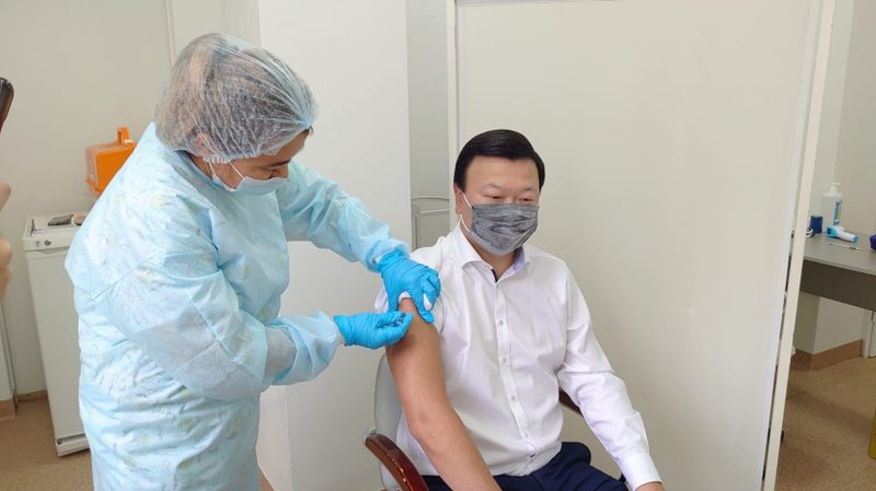 Алексей Цой привился от гриппа