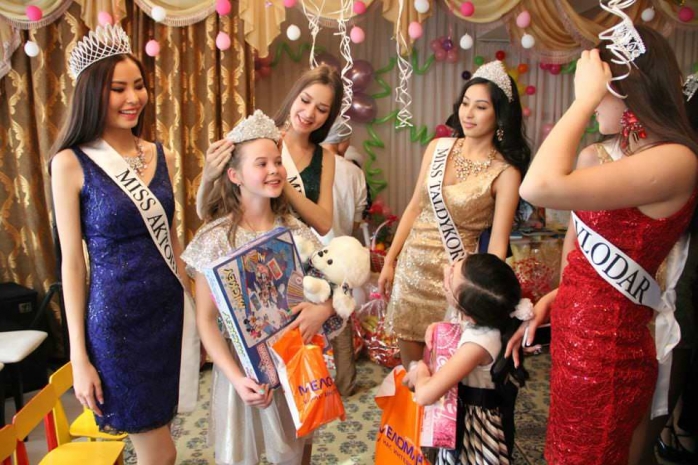 Конкурс «Мисс Казахстан»: участницы стали послами доброй воли (ФОТО)